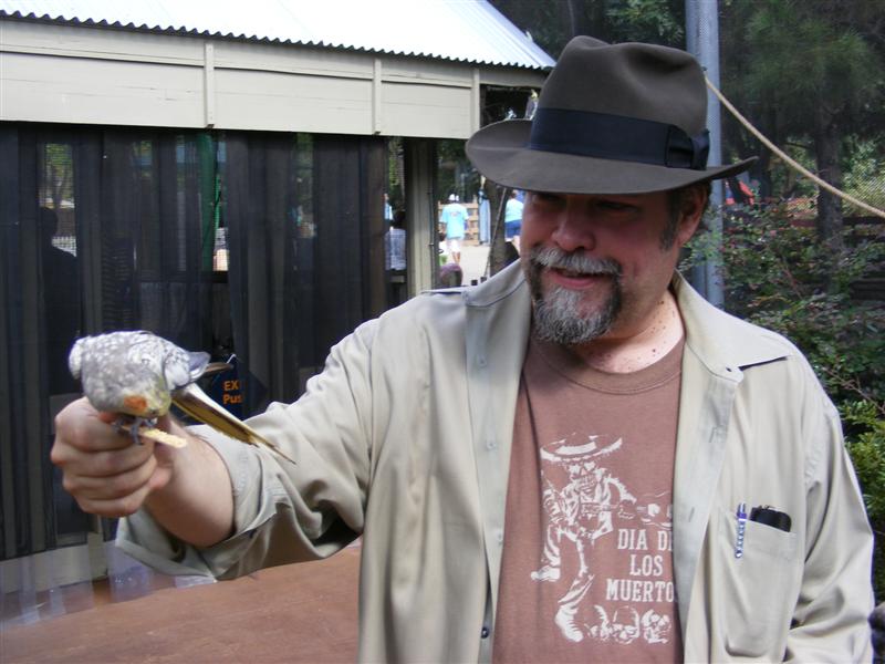 Jess2ndBDay_DALZoo (69) (Medium).JPG - That there is a Gen-U-Ine 100 per-cent BIRD critter!?...